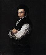 Francisco de Goya Portrat des Tiburcio Perez y Cuervo oil painting
